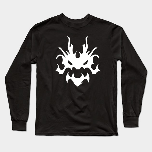 Black Desert Tamer Class Icon Long Sleeve T-Shirt by Jaxilar